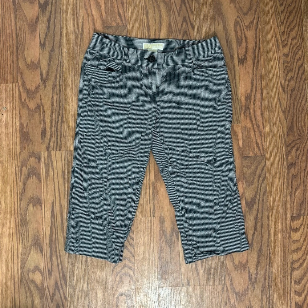 Michael kors striped bermuda shorts